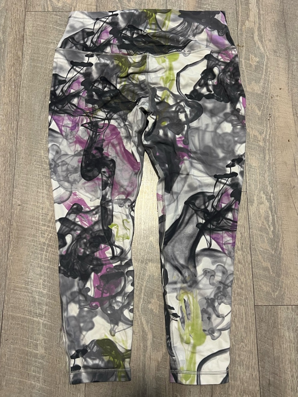 lululemon athletica Women's Smoky Tie Dye Print Leggings Size 14